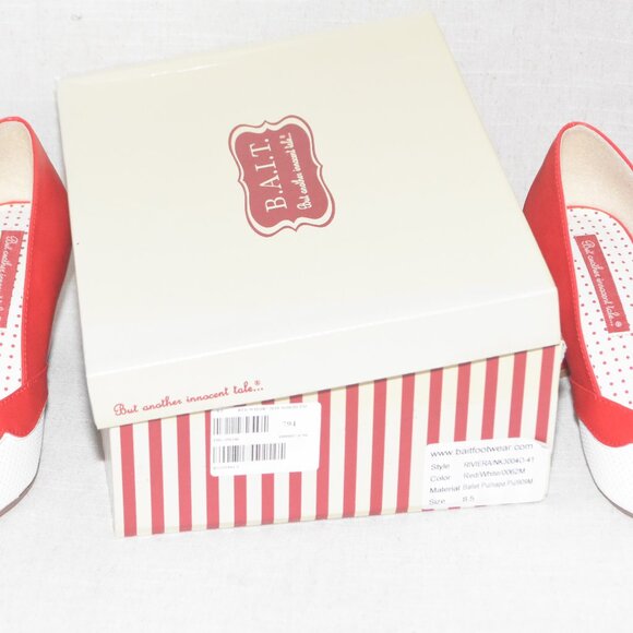 BAIT Footwear - RIVIERA/NK3004O-41 (Size 8.5, Red/White) - Picture 6 of 6